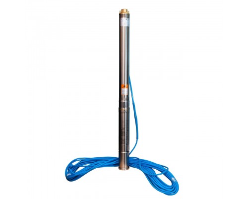 Насос скважинный Aquastrong 3.5 XRm 2/24-1.1 (50м кабель) 148м. 55л/мин.
