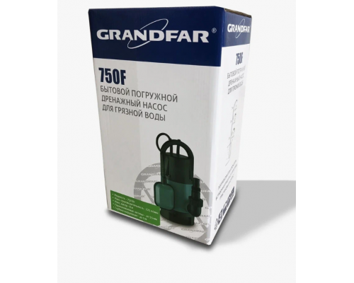 Дренажный насос Grandfar 750 F(4) для грязной воды